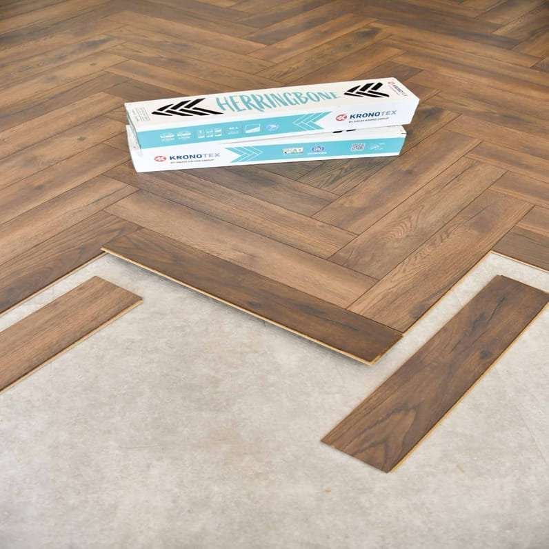 Premium Herringbone Flooring in Dubai