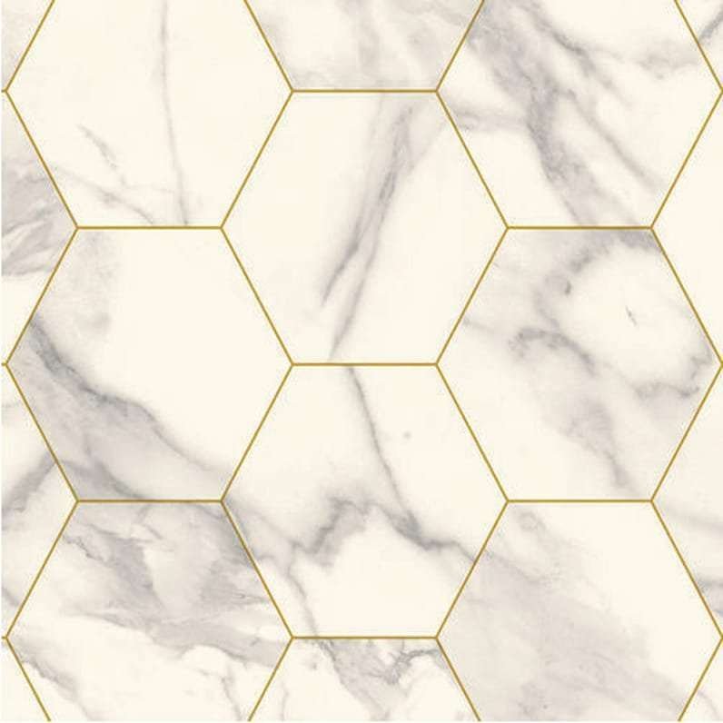 Nero Marquine Hexagon Gold - 27123007