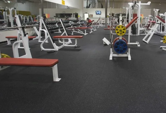 dubai gym rubber flooring in UAE