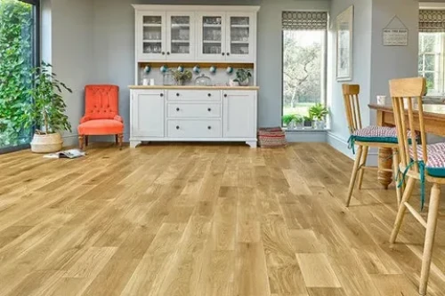 Premium kitchen solid wood flooring in Dubai