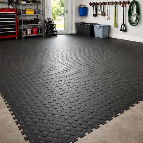 PVC Coin Interlocking Tiles
