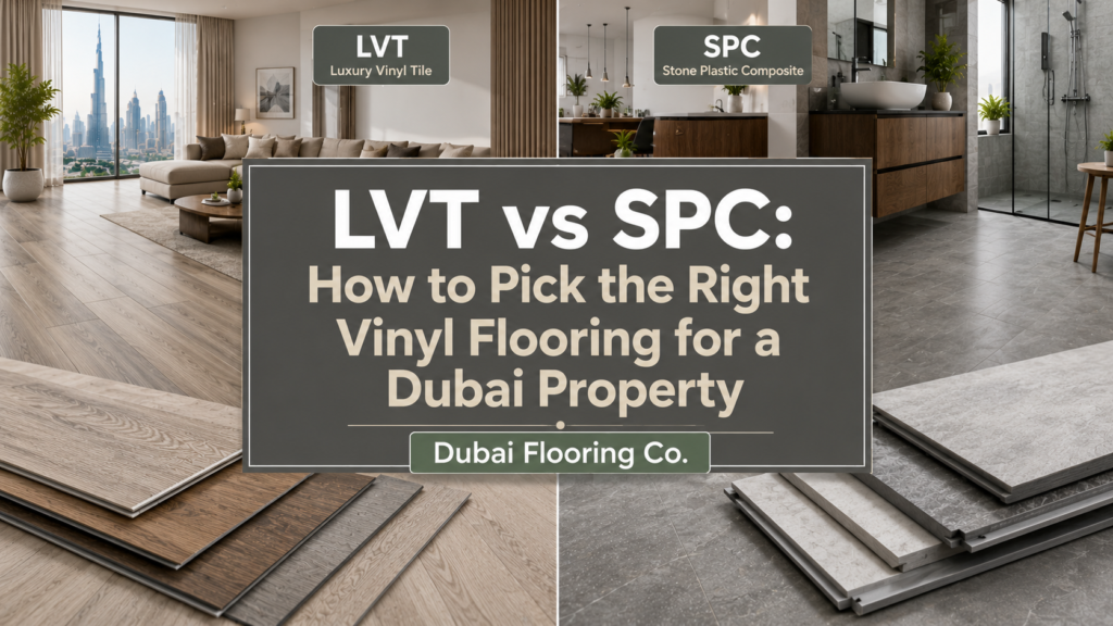 LVT vs SPC: How to Pick the Right Vinyl Flooring for a Dubai Property