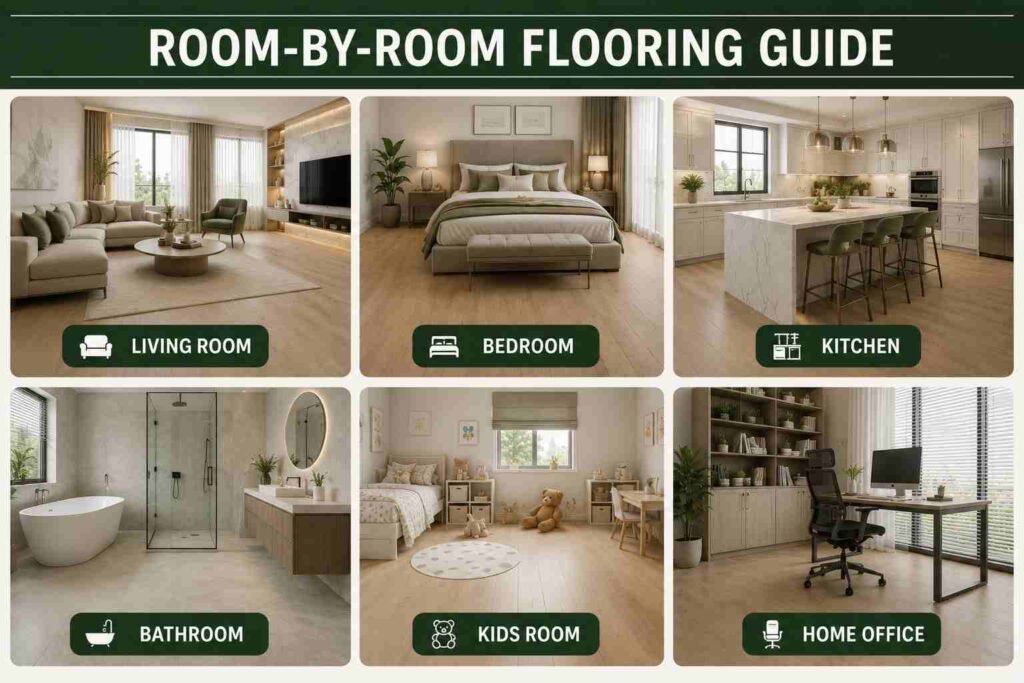 Room by room flooring dubai by dubai flooring co